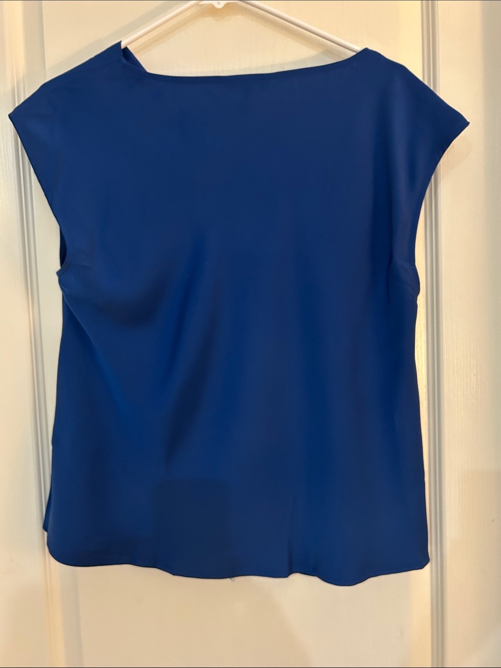 Banana Republic Sleeveless Cowl Neck Camisole - Blue - Picture 3 of 3